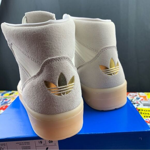 Adidas Rivalry HI Suede Gold Men's Various Sizes - Picture 9 of 13